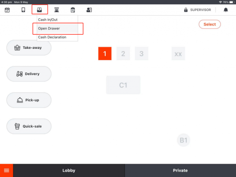 ZiiPOS How to Open Cashdrawer Zii Help Center