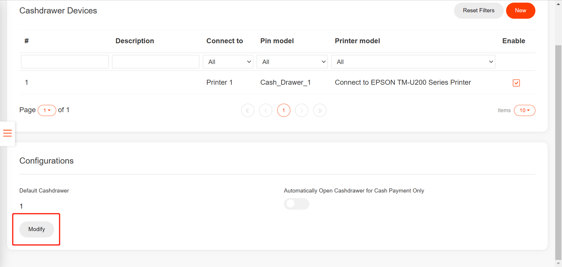 How to Make the Cash Drawer Open for Cash Payment Only Zii Help Center
