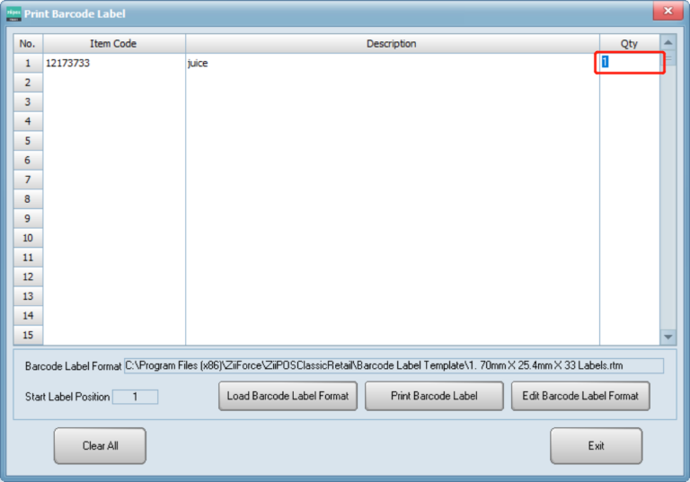 How to Print Multiple Labels for the Same Item Zii Help Center